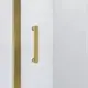 Душевой уголок Niagara Nova 477120 прямоугольный 90x80см золотистый профиль эффект стекла прозрачный