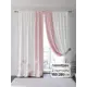 Комплект штор At home Базовая коллекция AT945751 на шторной ленте 280x150 см цвет белый