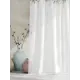 Тюль At home Базовая коллекция AT595050 на шторной ленте 270x150 см цвет бежевый