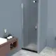 Душевая дверь Belbagno 381395 70см эффект стекла рифленый распашной