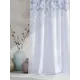 Тюль At home Базовая коллекция AT595106 на шторной ленте 270x150 см цвет синий