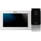 Комплект IP видеодомофона Ps-link PS-730TM White 7" с Wi Fi и вызывной панелью цвет белый