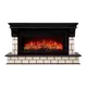 Каминокомплект RealFlame Stone 45 AO с очагом Joker 45 750Вт белый камень