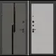 Входная дверь Labirintdoors Карбон 205x88см левый цвет грей софт/лофт графит с панелью П13