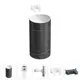 Напольная раковина отдельностоящая Wellsee Chalice Perfection 20212927R размер 45x45x85 см, с донным клапаном, сифоном и смесителем