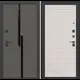 Входная дверь Labirintdoors Карбон 205x88см правый цвет сандал белый/лофт графит с панелью П03
