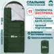 Спальный мешок зимний Jungle Camp Trento Double двухместный две молнии цвет синий