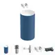 Напольная раковина отдельностоящая Wellsee Chalice Perfection 20212970R размер 45x45x85 см, с донным клапаном, сифоном и смесителем