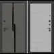 Входная дверь Labirintdoors Карбон 205x88см правый цвет грей софт/лофт графит с панелью П13