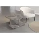 Журнальный столик квадратный Alsav 640x640x400 см серый / серебристый