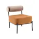 Кресло Stool group Harbin honglian century trade ltd 61x71x71 см шенилл цвет бежевый, терракотовый Totoro Lounge OTE-SH 170+272 bl.l
