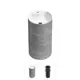 Напольная раковина отдельностоящая Wellsee Chalice Perfection 20213047R размер 45x45x85 см, с донным клапаном