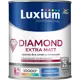 Краска для внутренних покрытий моющаяся Luxium Diamond Extra Matt глубокоматовая цвет прозрачный база BC 0.9 л