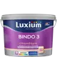 Краска для внутренних покрытий моющаяся Luxium by Dulux Bindo 3 глубокоматовая цвет прозрачный база BC 9 л