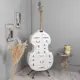 Комод Bogacho 17 ящиков 66x28x200 см МДФ цвет белый 11065/белый/бум айс/бр