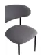 Стул Stool group Килиан 48.5x79x54 см велюр цвет серый