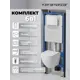 Комплект Keramastar KR064011P 3 в 1: инсталляция 900.K31.01.000 клавиша 700.K31.04.01M.01M унитаз