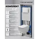 Комплект Keramastar KR074011P 3 в 1: инсталляция 900.K31.01.000 клавиша 700.K31.05.01M.01M унитаз