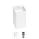 Напольная раковина отдельностоящая Wellsee Pure BY Wellsee 20213250R размер 45x45x85 см, с донным клапаном