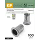 Заклепка резьбовая Krepfield Нержавеющая M6X14.5 ART 1025 А2 100 шт.
