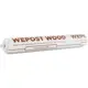 Герметик для дерева Wepost wood теплый шов RAL 9010 белый 600мл