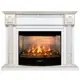 Каминокомплект Realflame Imperia 33 WT с очагом Fiji (FT33) 1750Вт белый дуб с золотой патиной