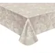 Скатерть Цветы 130x160 см цвет бежевый
