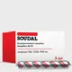 Герметик полиуретановый Soudal Soudaflex 40 FC для бетона RAL 7016 антрацит 600 мл 3 шт
