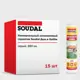 Герметик силиконовый Soudal Дом и Хобби универсальный серый 280 мл 15 шт