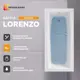 Прямоугольная ванна Moduleasy AIDAN 01лор1570 акрил 120x70см