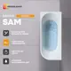 Прямоугольная ванна Moduleasy EMILY 01сэм1775л акрил 170x75см