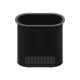 Подстолье для обеденного стола Genglass Trubis Oval 73 см металл чёрное