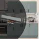 Декоративный фасад для кухонного шкафа под духовку Неман 59.7x7.3 см ЛДСП цвет зеленый
