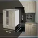 Кухонный шкаф напольный Дейма темная 60x85x60 см ЛДСП цвет коричневый
