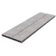 Ступень прямая цельная ДПК Classic 3000x317x28 мм серая