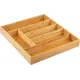 Лоток для столовых приборов 6 отсеков KONSENSA 45.5x50x5.8 см бамбук цвет натуральный