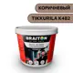 Водно-дисперсионная краска Braiton Премиум Сверхпрочная фасадная 5кг цвет коричневый Tikkurila K 482