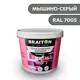 Водно-дисперсионная краска Braiton Премиум Моющаяся интерьерная 3кг цвет мышино-серый RAL 7005