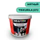 Водно-дисперсионная краска Braiton Премиум Сверхпрочная фасадная 7кг цвет мятный Tikkurila J 372