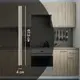 Угол для кухонного шкафа Дейма темная 4x67.3 см ЛДСП цвет коричневый