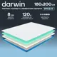 Топпер Darwin Breeze 180x200 см беспружинный, двуспальный, ортопедический