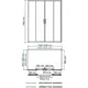 Душевой уголок Wasserkraft Lippe 561217 прямоугольный 150x100см серебро профиль эффект стекла прозрачный