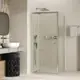 Душевой уголок Wasserkraft Aula 555699 прямоугольный 90x90см серебро профиль эффект стекла прозрачный