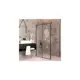 Душевой уголок Wasserkraft Dill 61S 137973 прямоугольный 100x90см черный профиль эффект стекла прозрачный