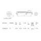 Торцевая головка удлиненная шестигранная Thorvik S12S2121 3/8 дюйма 21 мм