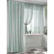 Комплект штор At home Базовая коллекция AT549067-240 на шторной ленте 240x150 см цвет зеленый