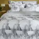 Комплект постельного белья евро La Maison De Domitille Casual 30893, сатин, , цвет серый