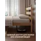 Кровать Домаклево Мечта-7 200x35x80 см дерево цвет натуральный