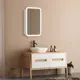 Зеркальный шкаф Silver Mirrors Фиджи Flip 50 ИК 50x75 сенсорный цвет белый