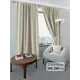 Комплект штор на шторной ленте AT Home Налиц 185x275 см цвет бежевый